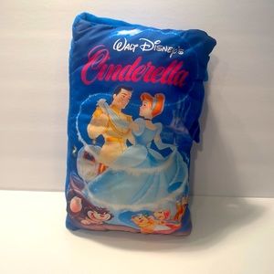Disney Cinderella Storybook Pillow Plush 13"